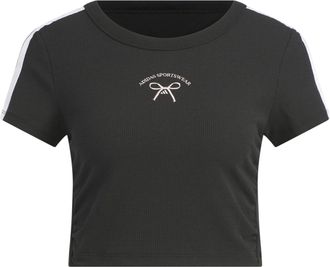adidas (WMNS) adidas Dance Rib Baby T-Shirt Asia Sizing Black JY7649