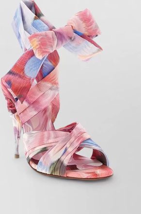 Christian Louboutin affabula sandals open toe stiletto bow