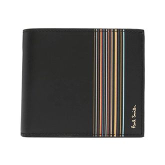 Paul Smith Wallets & Cardholders, male, Black, Size: ONE SIZE Billfold and Coin Wallet