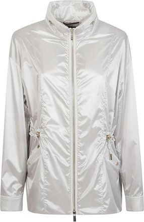 Moorer Eolia HC Parka - Dames - Zomerjassen - Wit - M - Polyester - Jassen