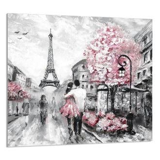 OEM Pannello In Vetro Per Cucina 65x60 Parigi