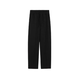 Ami Pantalones de lana virgen - Trousers - Hombre - Negro - XS