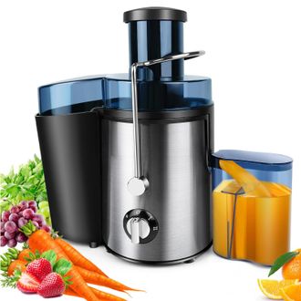 OEM Licuadora Profesional De 1000 W: Dos Velocidades, Abertura De 65 Mm De Ancho Para Frutas Y Verduras Enteras, Base Antideslizante Para Facilitar La Lim