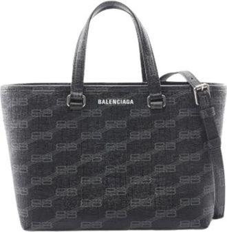 Balenciaga Pre-owned Vintage Tote Bag - Dames - Vintage Shopper - Zwart - ONE Size - Vintage
