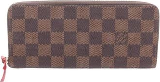 Louis Vuitton Pre-owned Wallets, female, Brown, Size: ONE SIZE Pre-owned Canvas Wallet