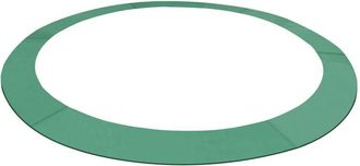 vidaXL Alfombrilla De Seguridad Cama El&aacute;stica Pe Redonda Verde 4,26m Vidaxl