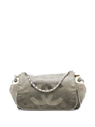 Chanel 2006-2008 Perforated Lambskin Hollywood Accordion Flap shoulder bag - Gold