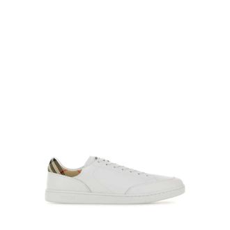 Burberry Sneakers, male, White, Size: 10 US Leather Set Sneakers