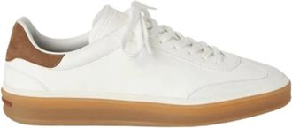 Loro Piana Tennis Walk Sneaker - Dames - Sneakers - Wit - 37 EU - Leer - Schoenen