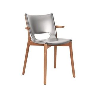 Alessi Armchair Poêle Collection - Metal - Tinted beechwood - Designer Philippe Starck