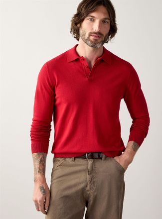 Le 31 Mens Modal knit Polo Shirt