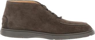 Tod's Lace-up Boots - Heren - Veterlaarzen - Bruin - 43 EU - Schoenen
