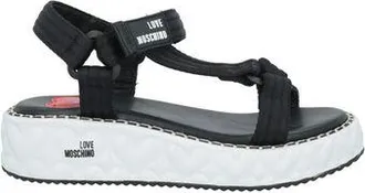 Love Moschino CALZADO - Sandalias con cierre en YOOX.COM