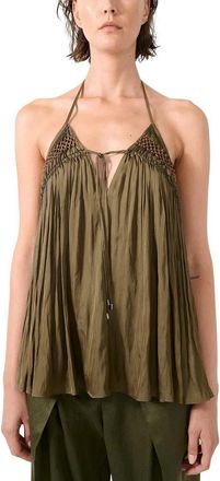Barbara Bui Donna, Top, Verde, L, new