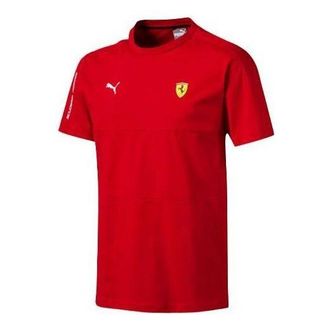 Puma Scuderia Ferrari T7 T-Shirt Red White Yellow 595427-01