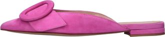 Gianvito Rossi Cambloo Sabot - Dames - Slip ons - Roze - 37 EU - Su&egrave;de - Schoenen