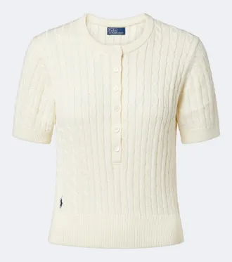 Polo Ralph Lauren Cable-knit cotton sweater