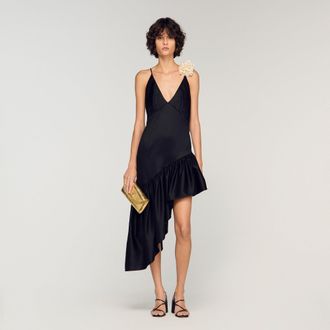 Sandro Short ruffled dress