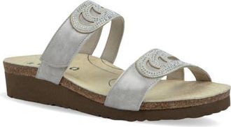 Naot Ainsley Arch Pro Sandal in Quartz Metallic Leather at Nordstrom, Size 10Us