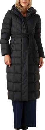 Beaumont Amsterdam Jassen, Dames, Zwart, S, Valentina Long Coat voor dames