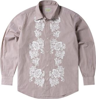 Aries Camicia a fiori - Marrone