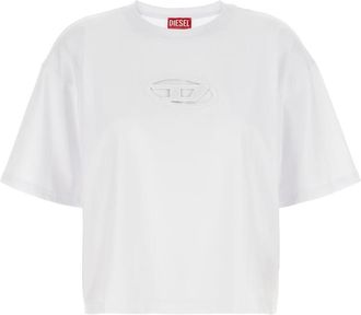 Diesel Dames, Tops, Wit, Maat: XS Katoen