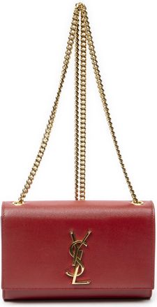 Saint Laurent Pre-owned Womens Small Kate Shoulder Bag - Red - One Size