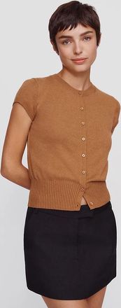 Maeve Coco Short-Sleeve Cardigan