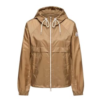 Moncler Jassen, Dames, Beige, XL, Coquelicot Jas