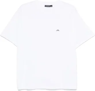 J.Lindeberg T-shirt van biologisch katoen - Wit