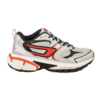 Diesel Dames, Schoenen, Grijs, Maat: 39 EU Poliester