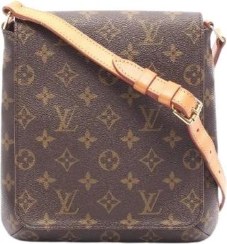 Louis Vuitton Pre-owned Cross Body Bags, female, Brown, Size: ONE SIZE Pre-owned Musette Salsa Monogram Shoulder Bag