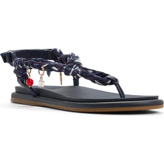 Sperry Top-Sider Isla T-Bar Slingback Sandal in Navy at Nordstrom, Size 5.5