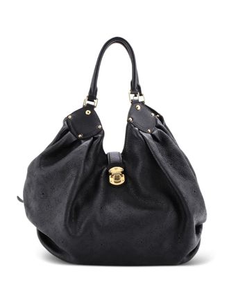 Louis Vuitton XL Mahina Leather hobo bag - Nero