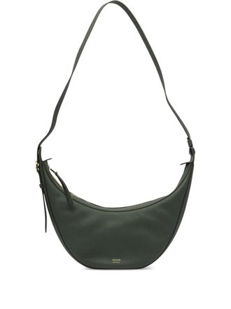 Khaite Small Augustina crescent leather cross body bag - Green