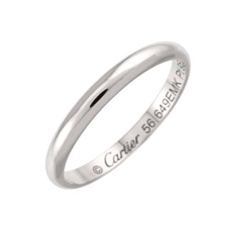 Cartier Platinum 950 Band Ring (Pre-Owned)