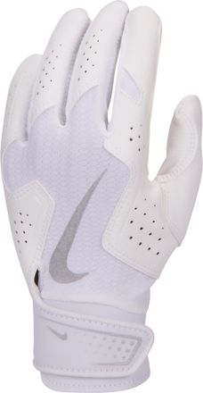 Nike Alpha 2.0 Kids Baseball Batting Glove in White | N1012187-117