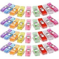 OEM Juego De 100 Pinzas De Tela Multicolores, Accesorios De Costura, Suministros De Costura, Pinzas Multiusos, Ayudas Para M&aacute;quinas De Coser, Pinzas Para 