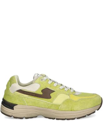 Stepney Workers Club Amiel S-Strike Geo-Merged sneakers - Green
