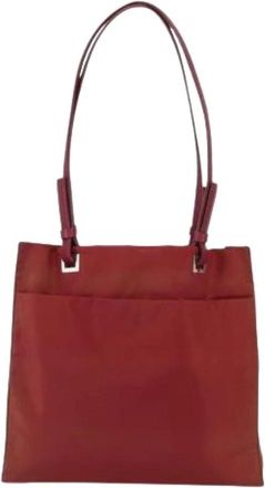 Prada Pre-owned Tote Bags, female, Red, Size: ONE SIZE Pre-owned Vintage tote