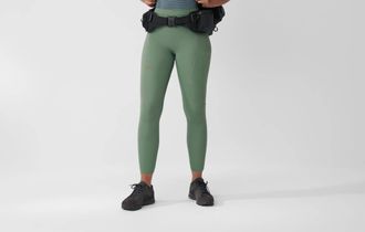 Fj&auml;llr&auml;ven Abisko Tights In Patina Green/614