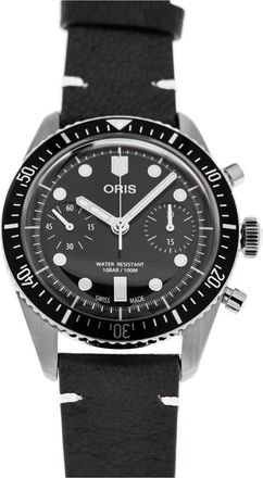 Oris 77177914054-0762001 - Divers Sixty-Five Chronograph - Heren - Horloges - Zwart - ONE Size - Accessoires