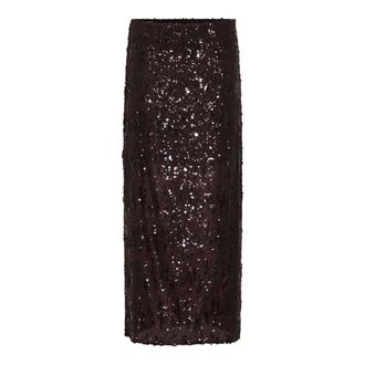 Bruuns Bazaar Roystonea BBNelle Falda - Skirts - Mujer - Rojo - 2XL