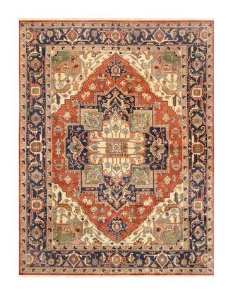 Pasargad Home Pasargad Serapi Hand-Knotted Rug