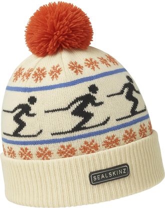 Sealskinz Waterdichte Koude Weer Ski Pomponmuts voor Mannen en Vrouwen