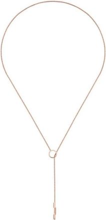 Gucci Link to Love Lariat Rose Gold Necklace - YBB662110002