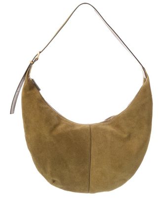 Madewell Essentials Curve Suede Shoulder Bag