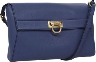 Ferragamo Abbey Shoulder Bag Leather Leather Shoulder Bag Bag (Pre-Owned)