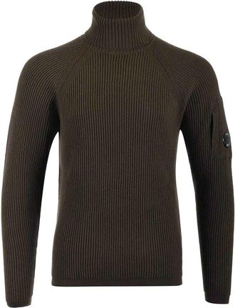 C.P. Company C. P. Company Ribbed Wool Blend Turtleneck