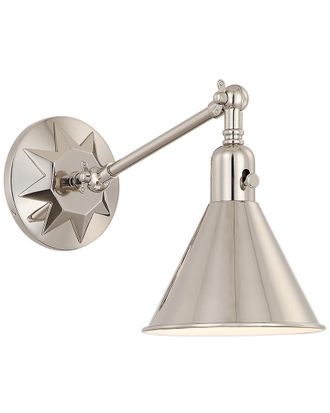 Crystorama 1-Light Morgan Sconce